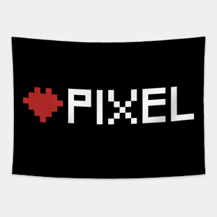 love pixel Tapestry