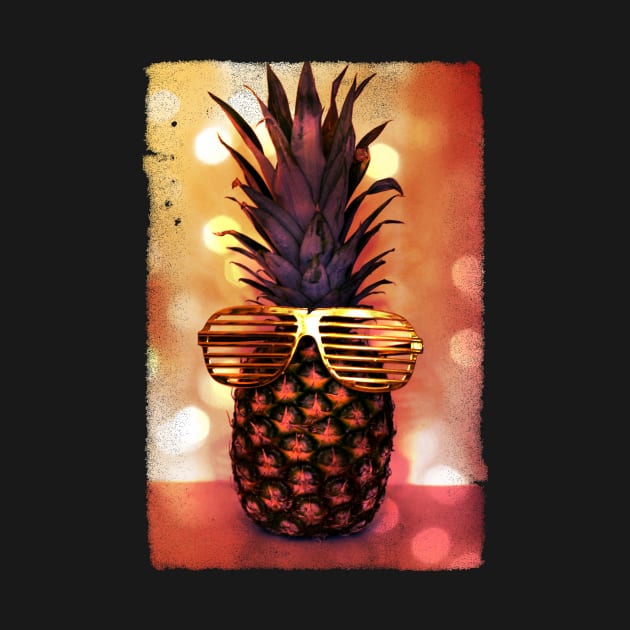 Pineapple with Grill Glasses by Cheesybee