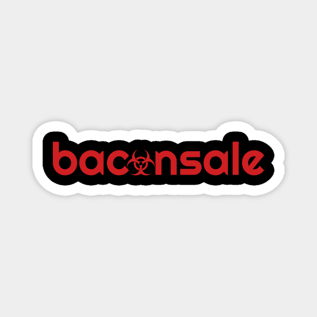 Bacon-hazard Magnet by baconsale