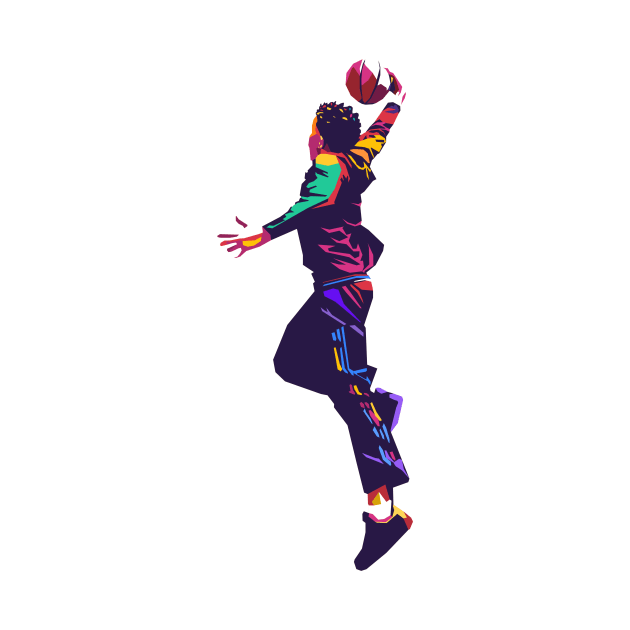 Basketball pop art by Gariswave