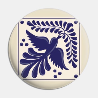 Flying Dove Talavera Tile by Akbaly Pin