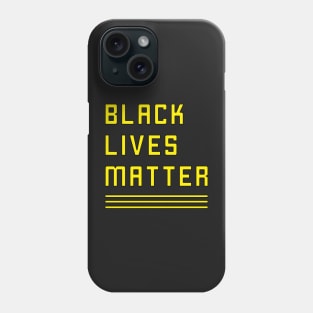Black Lives Matter (Yellow) Phone Case