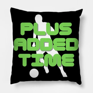 Plus Added Time Logo Pillow