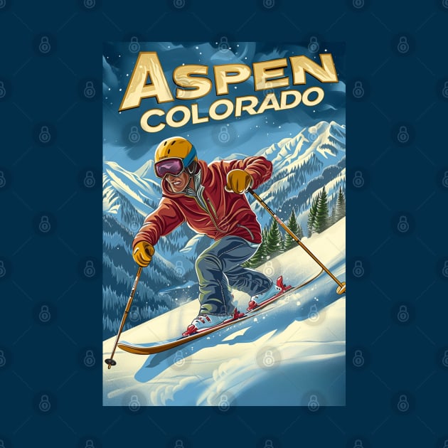 Aspen Colorado by Studio Red Koala