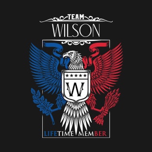 Team Wilson Lifetime Member, Wilson Name, Wilson Middle Name T-Shirt