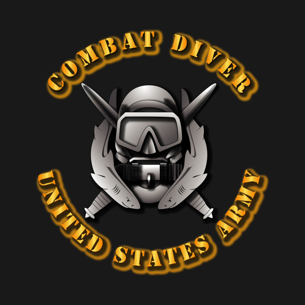 Army Combat Diver Army Combat Diver TShirt TeePublic