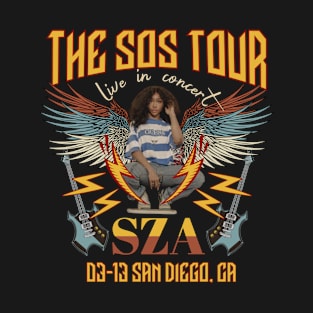 SZA SOS TOUR INSPIRED MERCH SAN DIEGO, CTRL ALBUM, Kill-Bill, I Just Killed My Ex T-Shirt