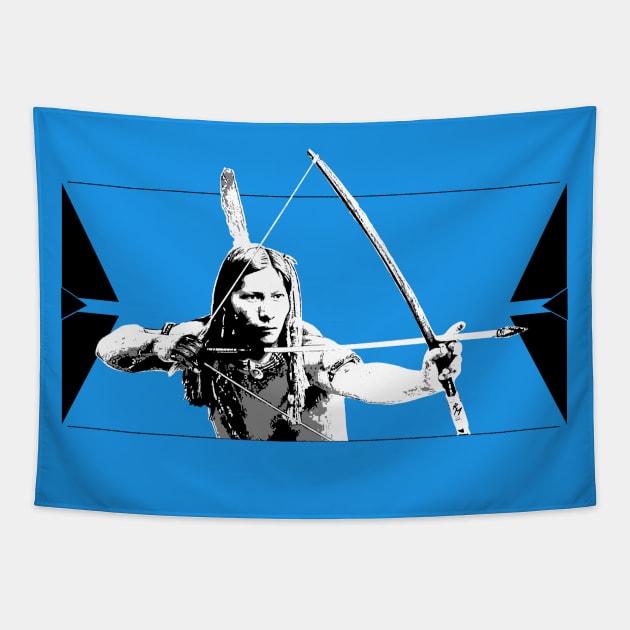 Firing Line Tapestry by MartinezArtDesign