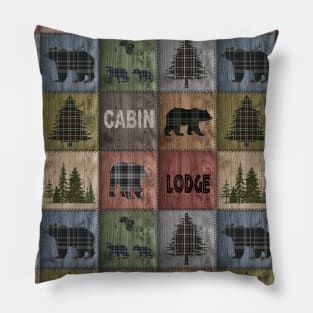 Rustic Cozy Lodge Pillow