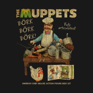 VINTAGE - Swedish Chef Action figure T-Shirt