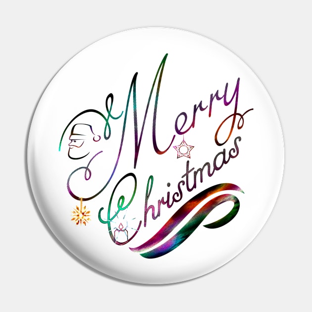 Merry Christmas Pin by Vinto fashion 