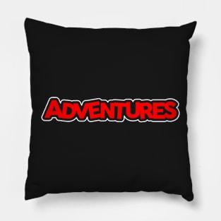 Adventures Pillow