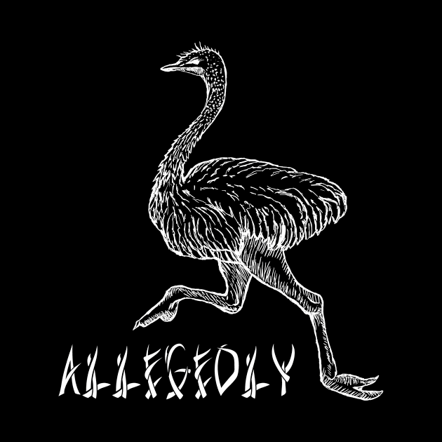 Allegedly Ostrich Flightless Bird by Nassif