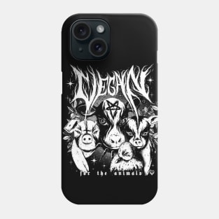 VEGAN for the animals Phone Case