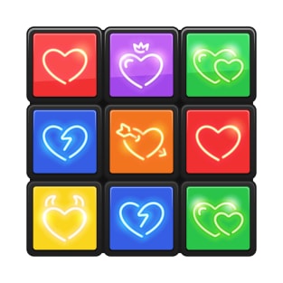 Rubik's Cube with Love Puzzle T-Shirt