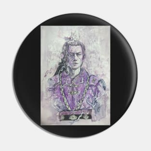 Jiang Cheng (The Untamed) - mixed media drawing Pin