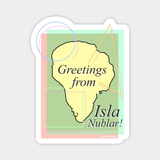 Jurassic Park - Greetings from Isla Nublar Magnet