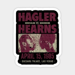 VINTAGE RETRO STYLE - Hagler vs Hearns LAS VEGAS 80S Magnet