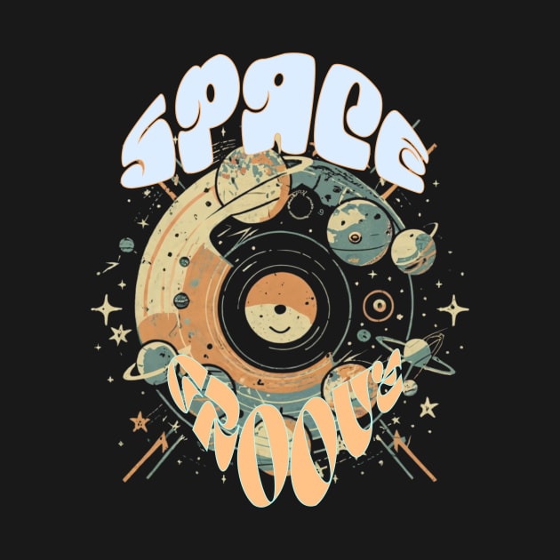 Space Groove Pop Rock T-Shirt by FunniS.tee