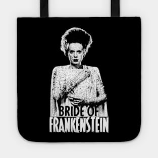 Bride of Frankenstein-vintage distressed Tote