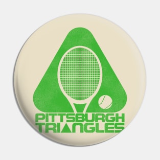 Pittsburgh Triangles Defunct 70s Tennis Team Pin