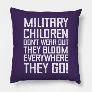 Purple Up For Military Kids - Month of the Military Child 2023 Pillow