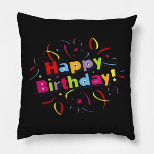 Happy Birthday celebration Pillow