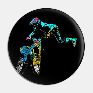 motocross freestyle Pin