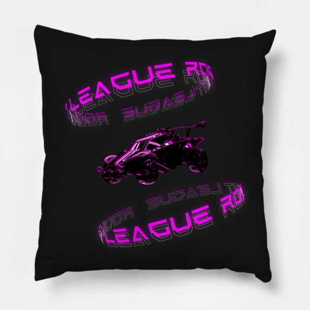 Octane neon lights Pillow by scorpakwal