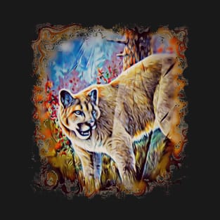 Flashy Big Cat T-Shirt