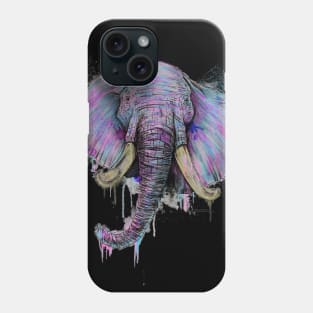 Watercolor elephant Phone Case