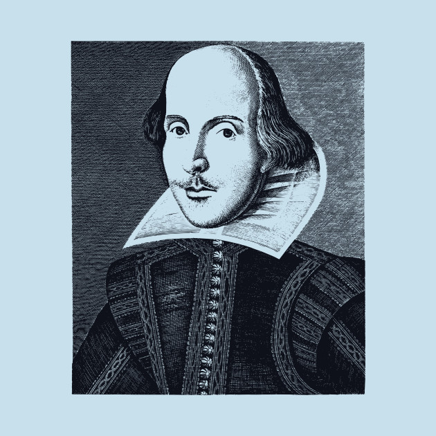 Disover William Shakespeare Portrait - Shakespeare - T-Shirt