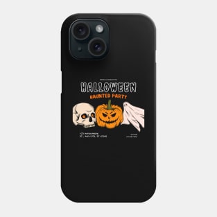 Spooky Halloween ghost Phone Case