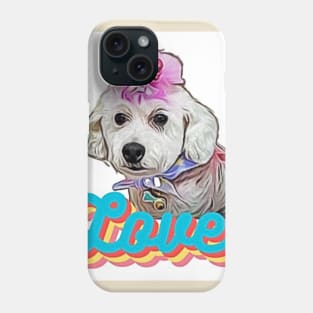 Love Puppy Phone Case