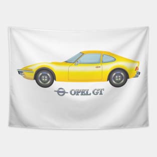 Opel GT, yellow Tapestry