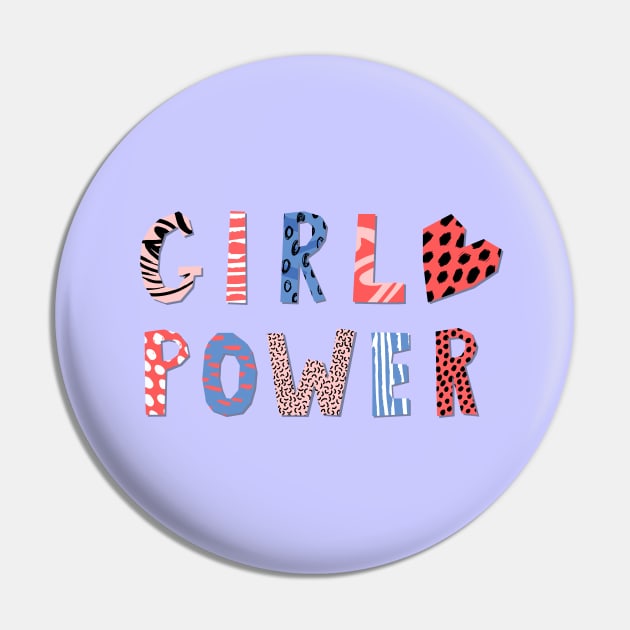 Girl Power Pin by RainbowAndJackson