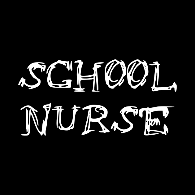 Funny school nurse by Dog and cat lover