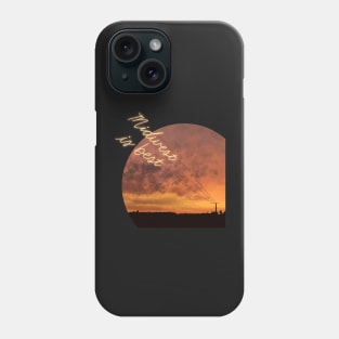 “Midwest is best” Sunset corner Phone Case