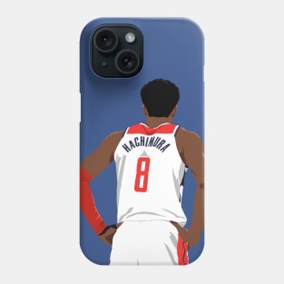 Rui Hachimura Back-To Phone Case