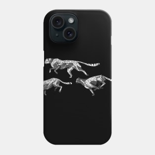 Running Cheetah III Phone Case