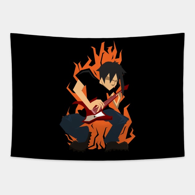 Rock Boy Tapestry by KeithKarloff