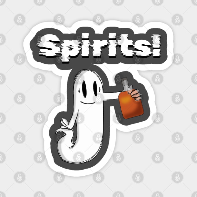 Spirits and Ghosts Magnet by BKArtwork