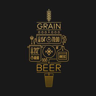 Beer Brewing Explained T-Shirt