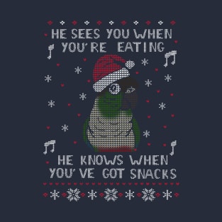 Christmas Snack Green cheeked conure T-Shirt