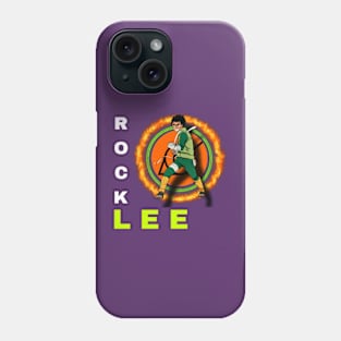 Hidden Leaf Warrior:  Rock Inner Gate Lee Phone Case