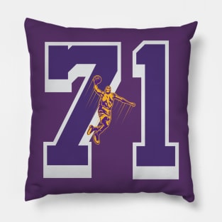 lakers number 21 Pillow