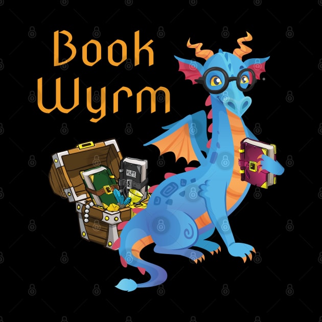 Book Wyrm Reading Dragon by Shadowisper