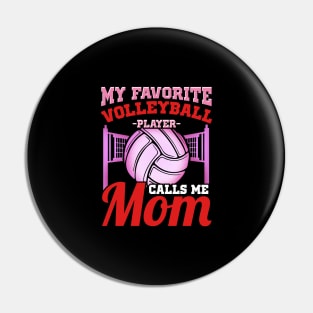 My favorite volleyball player calls me mom Pin