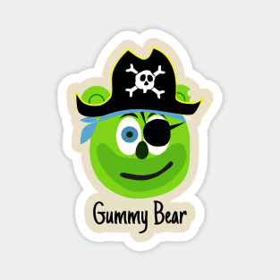 Gummy Bear Pirate Magnet