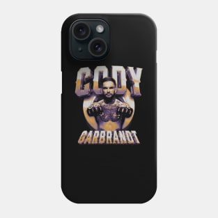 Cody Garbrandt Retro Bitmap Phone Case